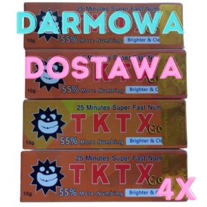 Znieczulenie do tatuażu – TKTX 55% Gold